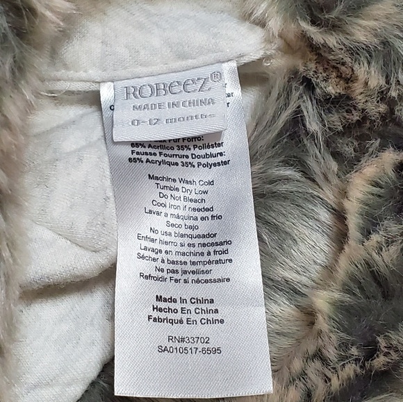 ROBEEZ Jumpsuit Quilted Pattern 6-9mths - Picture 5 of 8